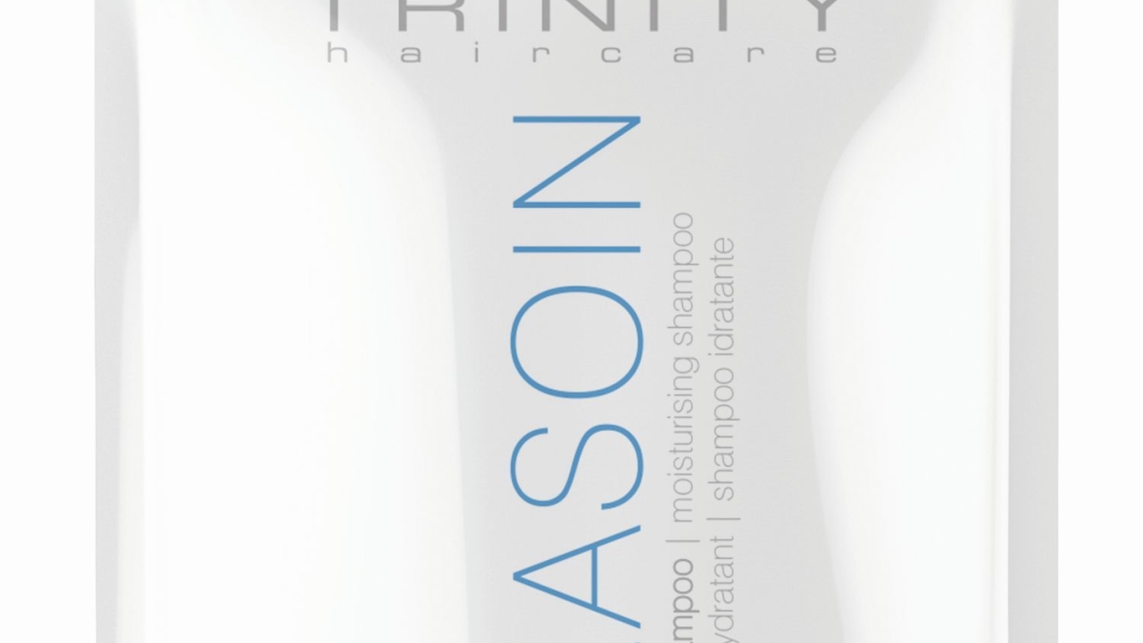 Trinity haircare will in future package its high-quality hair care products for professional users in upright pouches manufactured from this film-paper combination