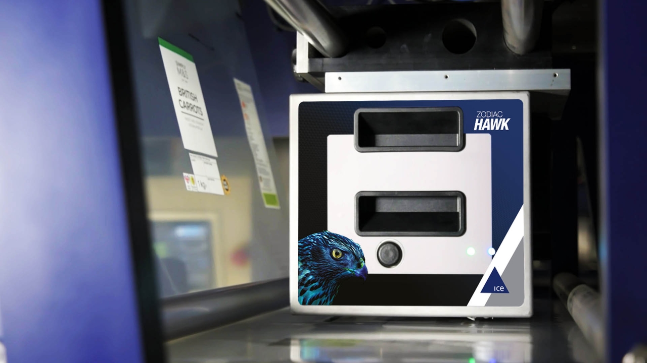 Zodiac Hawk features iAssure, an internal checking system that assesses the spent ribbon after each code has been produced to determine whether the print quality has been good enough
