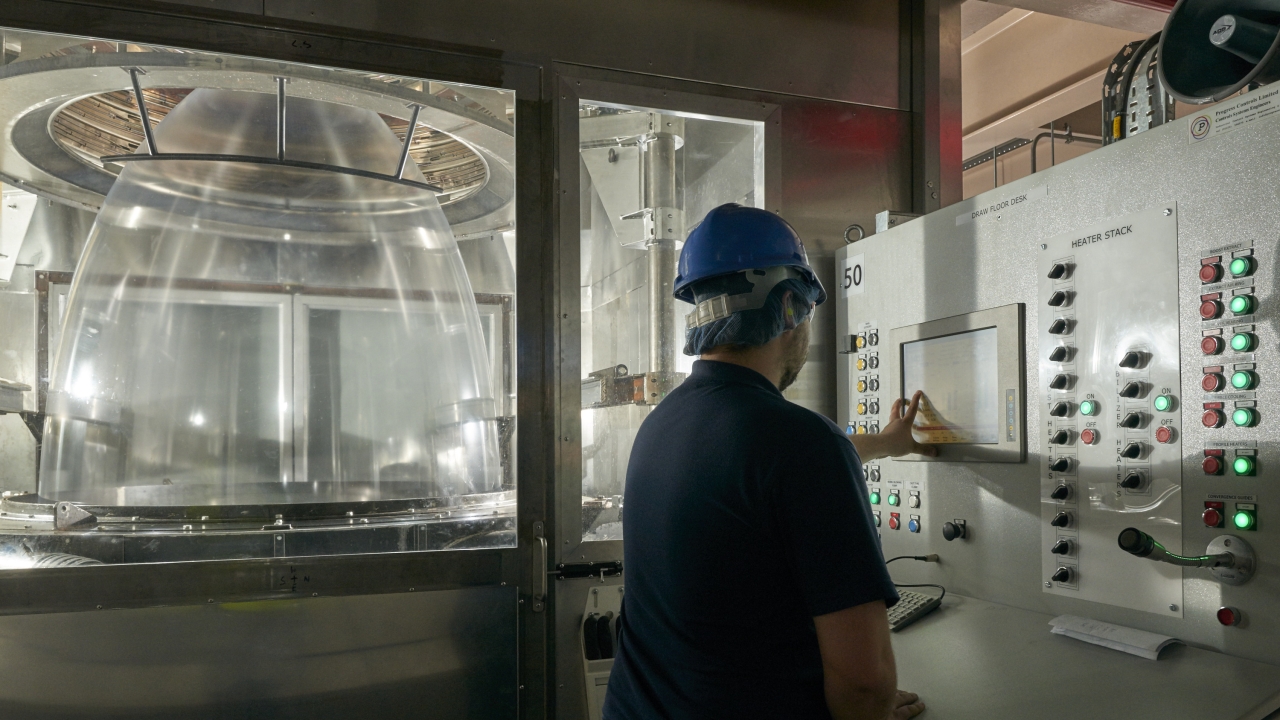 Innovia Films uses a unique bubble process to produce BOPP films Innovia Films uses a unique bubble process to produce BOPP films