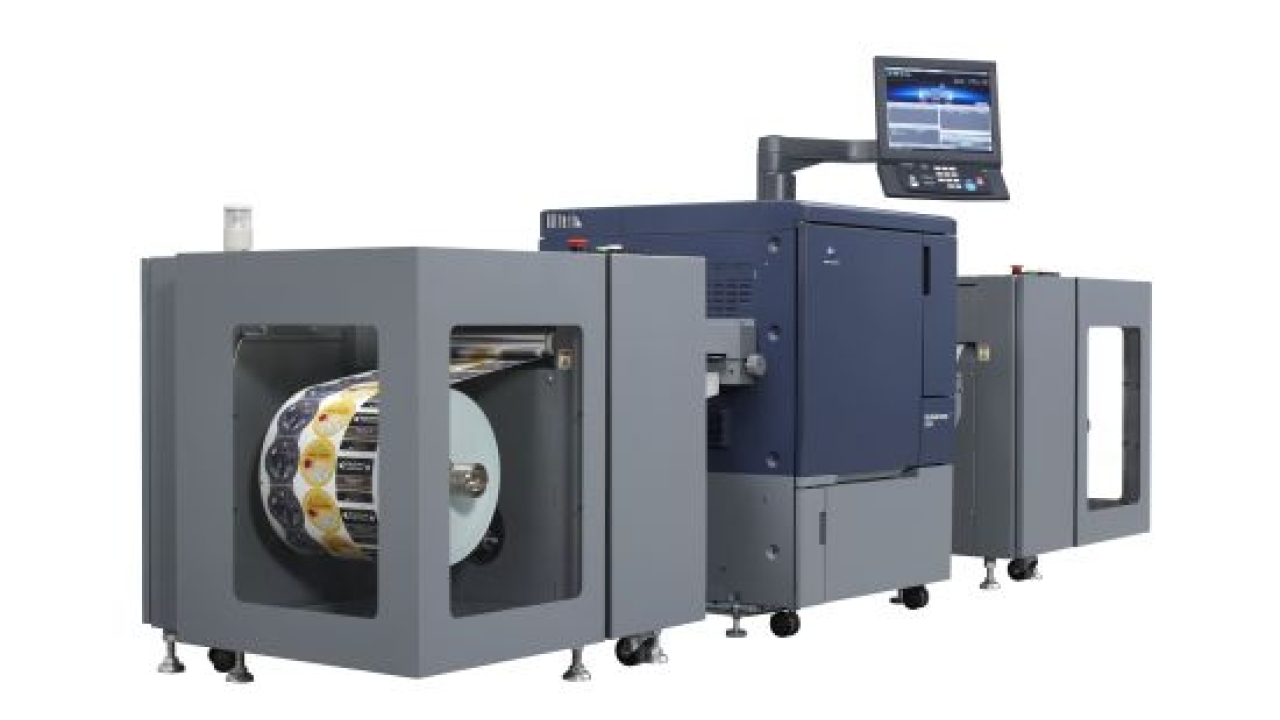 Australia's first Konica Minolta bizhub Press C72cf digital label press is to be installed by Foxcil