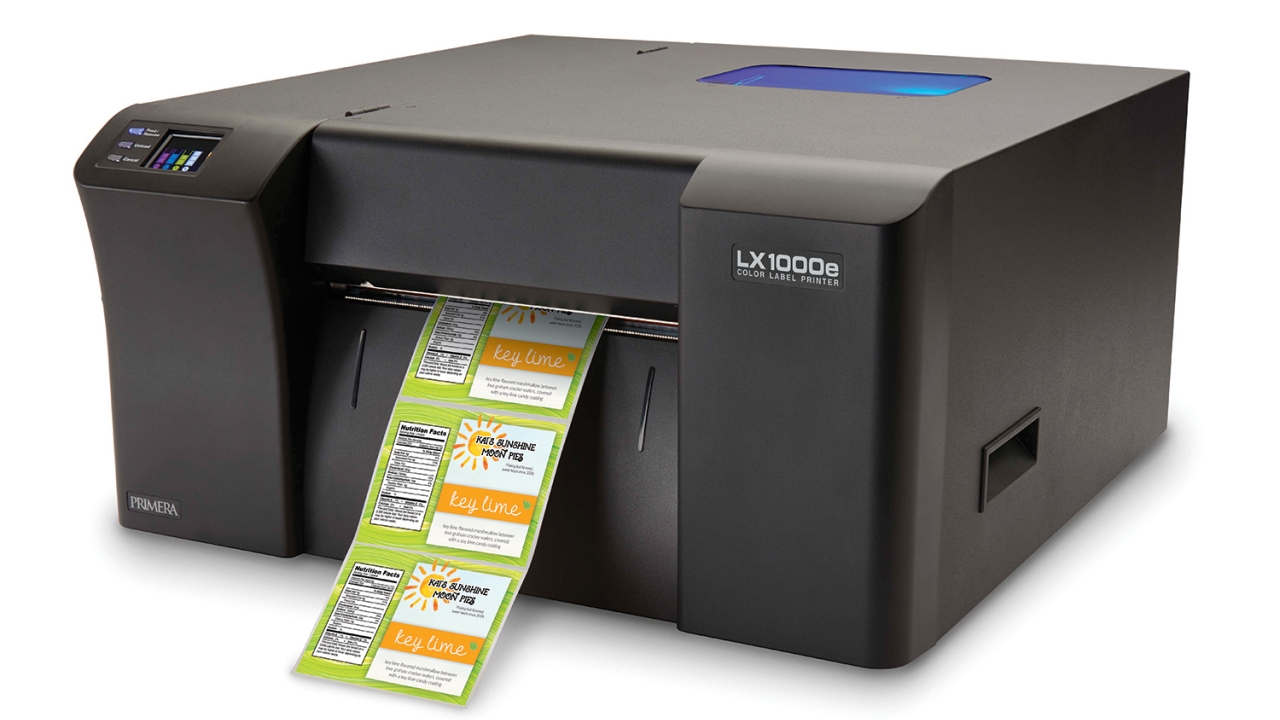 Primera Technology has unveiled its new LX1000e color label printer