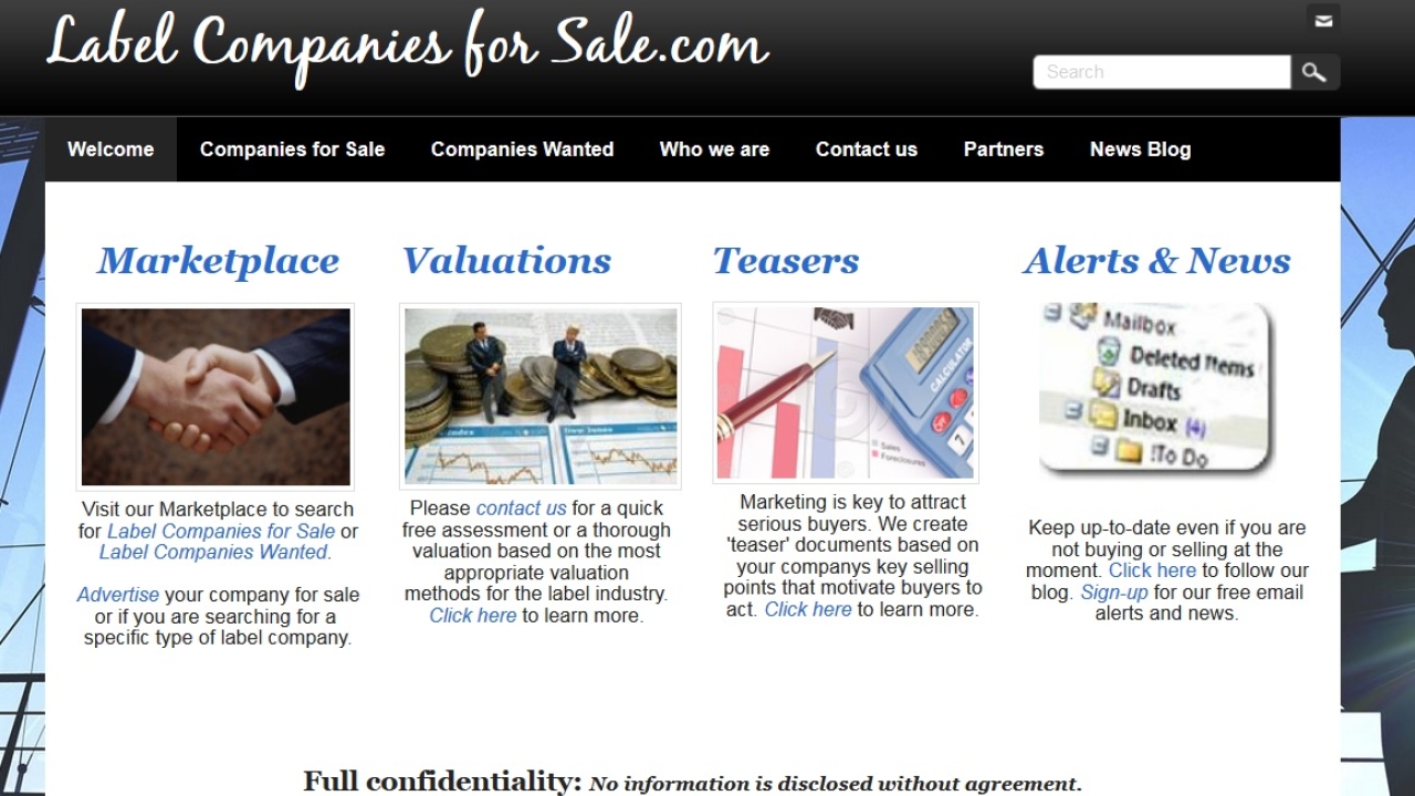 LabelCompaniesforSale.com and PGM Business Agents join forces for M&A in the label industry LabelCompaniesforSale.com and PGM Business Agents join forces for M&A in the label industry