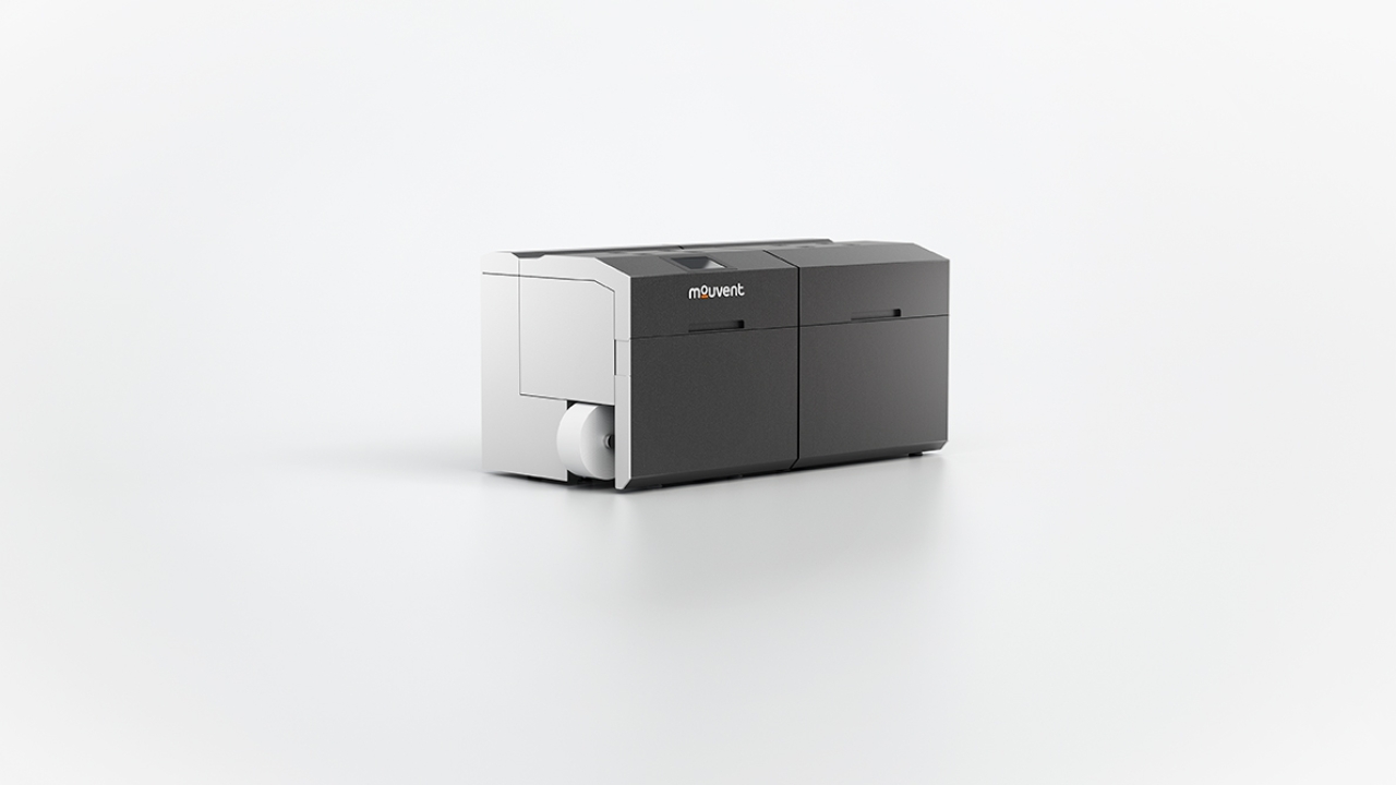 The Mouvent LB701-UV digital inkjet press is a 170mm-wide machine The Mouvent LB701-UV digital inkjet press is a 170mm-wide machine