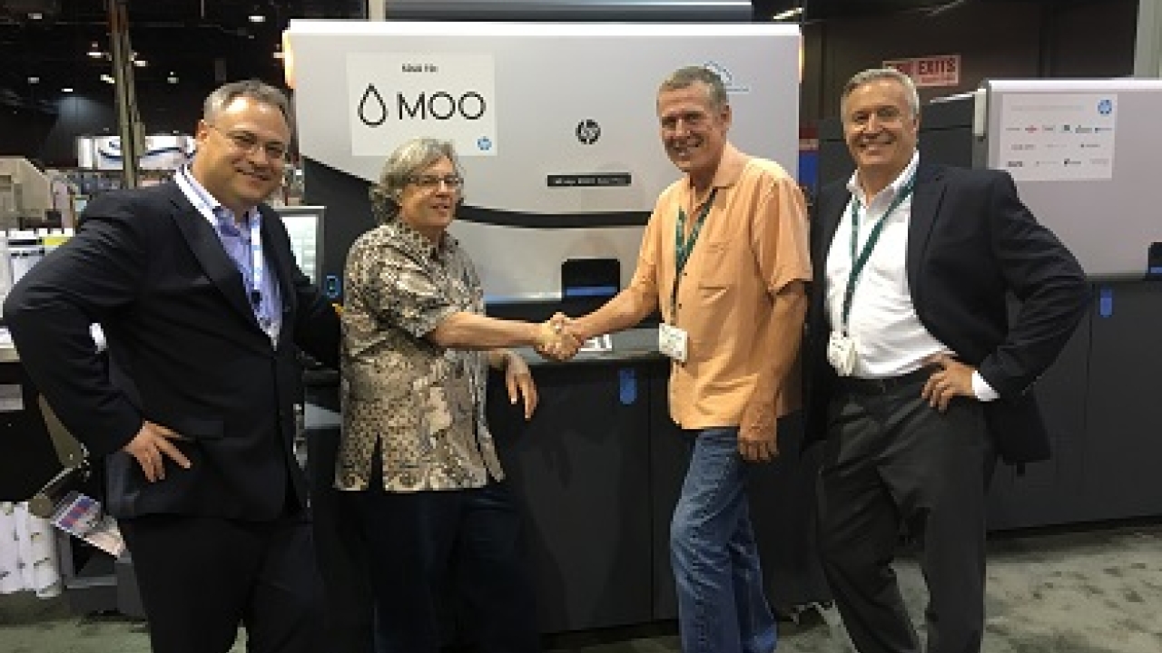 Moo invests in HP Indigo WS6800 digital press at Labelexpo Americas 2016