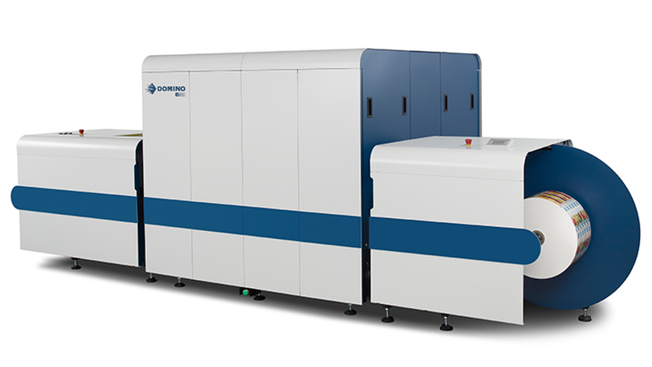 Germark has taken its first step into digital inkjet printing with a Domino N610i