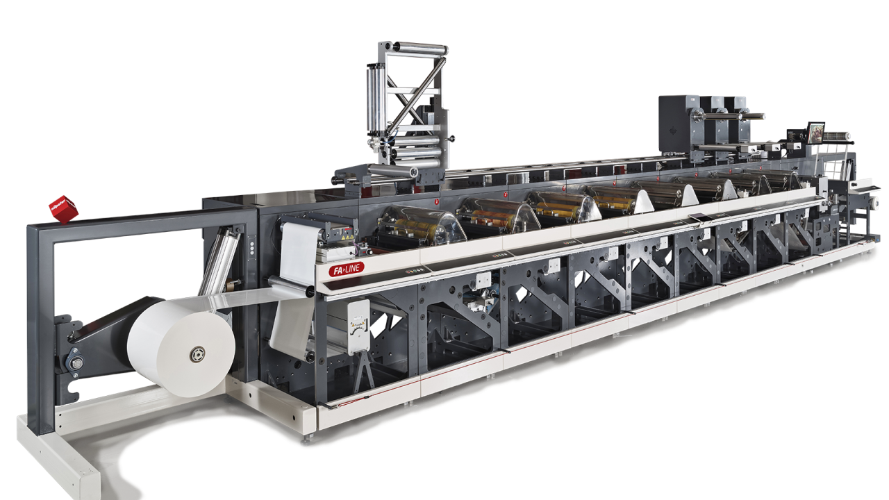 Nilpeter's new FA flexo press design