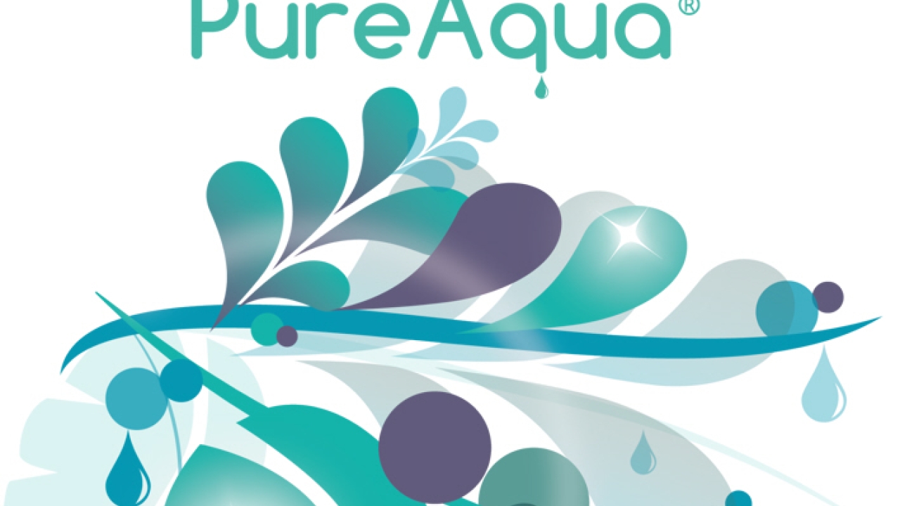 The new PureAqua ink system comprises a 4-color process set and mixing bases The new PureAqua ink system comprises a 4-color process set and mixing bases