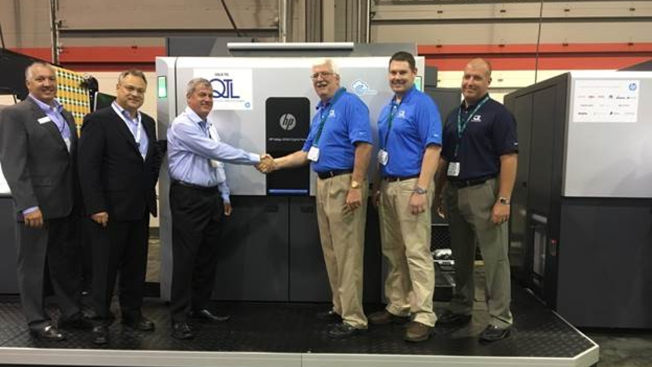 US converter Quality Tape & Label purchased the HP Indigo 20000 digital press on the show floor at Labelexpo Americas 2016 US converter Quality Tape & Label purchased the HP Indigo 20000 digital press on the show floor at Labelexpo Americas 2016