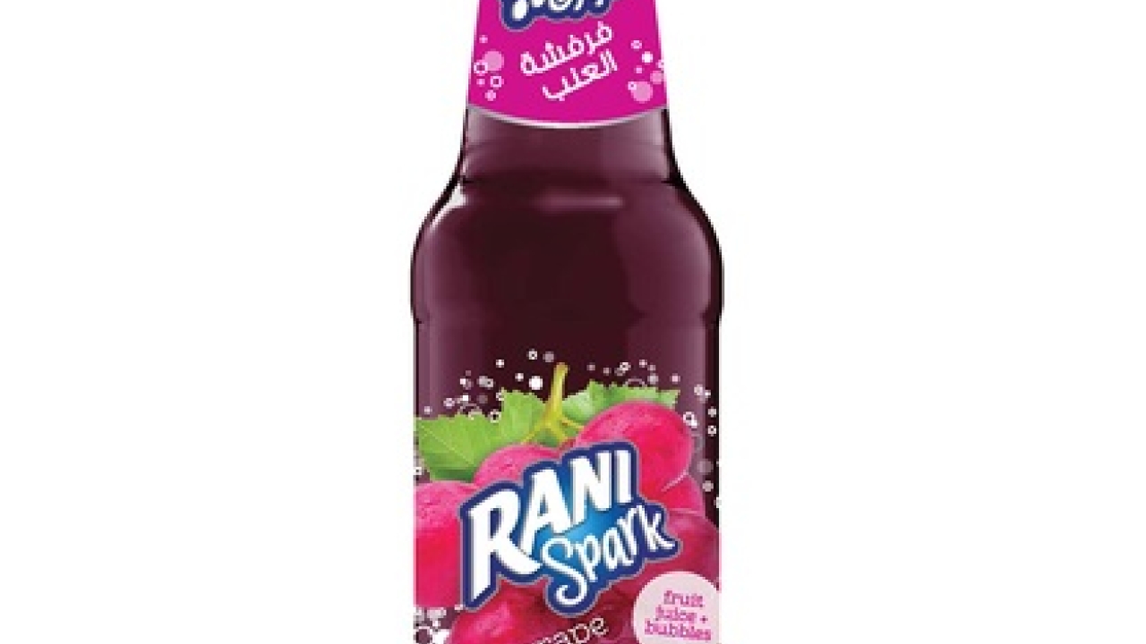 Constantia Flexibles produces the PS front and foil neck labels for its Rani Spark brand of fruit-based beverages