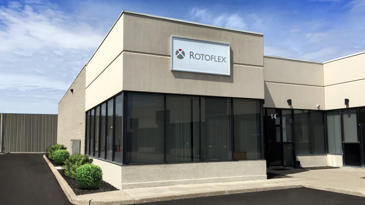 Last year, Rotoflex's Canadian regional office moved to a larger, 18,000 sq ft showroom and technology centre near Toronto