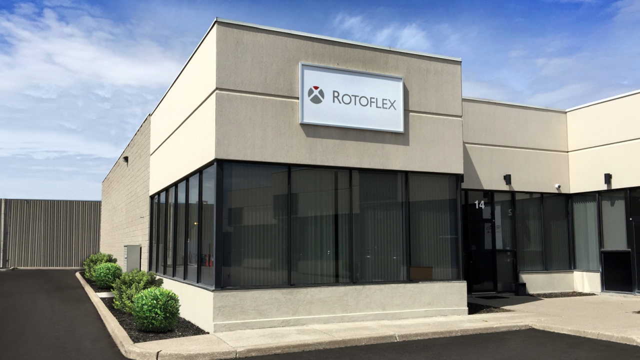 Last year, Rotoflex's Canadian regional office moved to a larger, 18,000 sq ft showroom and technology centre near Toronto Last year, Rotoflex's Canadian regional office moved to a larger, 18,000 sq ft showroom and technology centre near Toronto