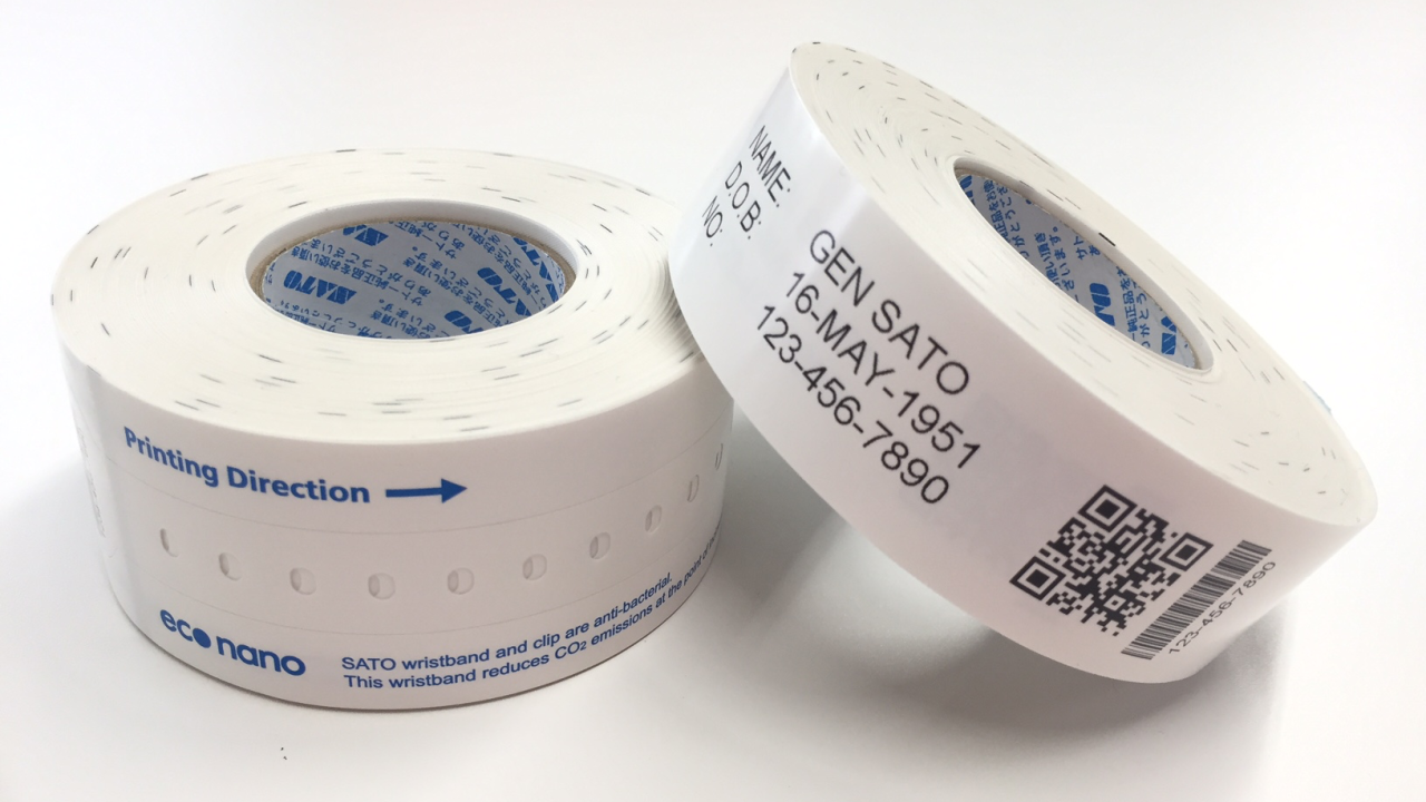 Four new wristband lines have been launched to complement Sato Europe’s premium Thermal Transfer (TT) Line wristbands