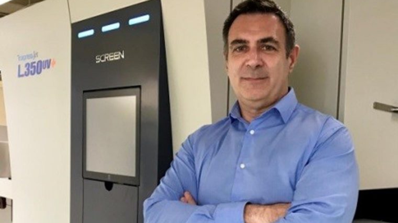 Carlo Sammarco, sales director, Packaging Solutions at Screen Europe