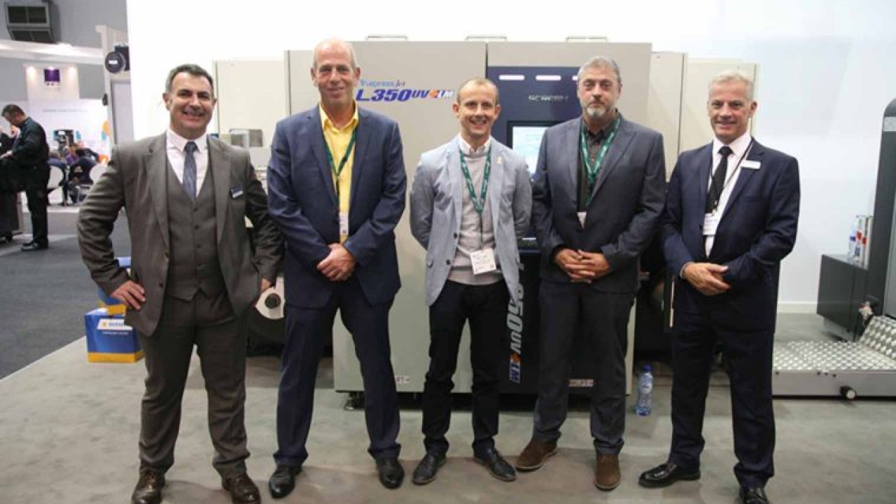 The sale, signed at Labelexpo Europe 2017, represents Springfield’s fourth Screen label press
