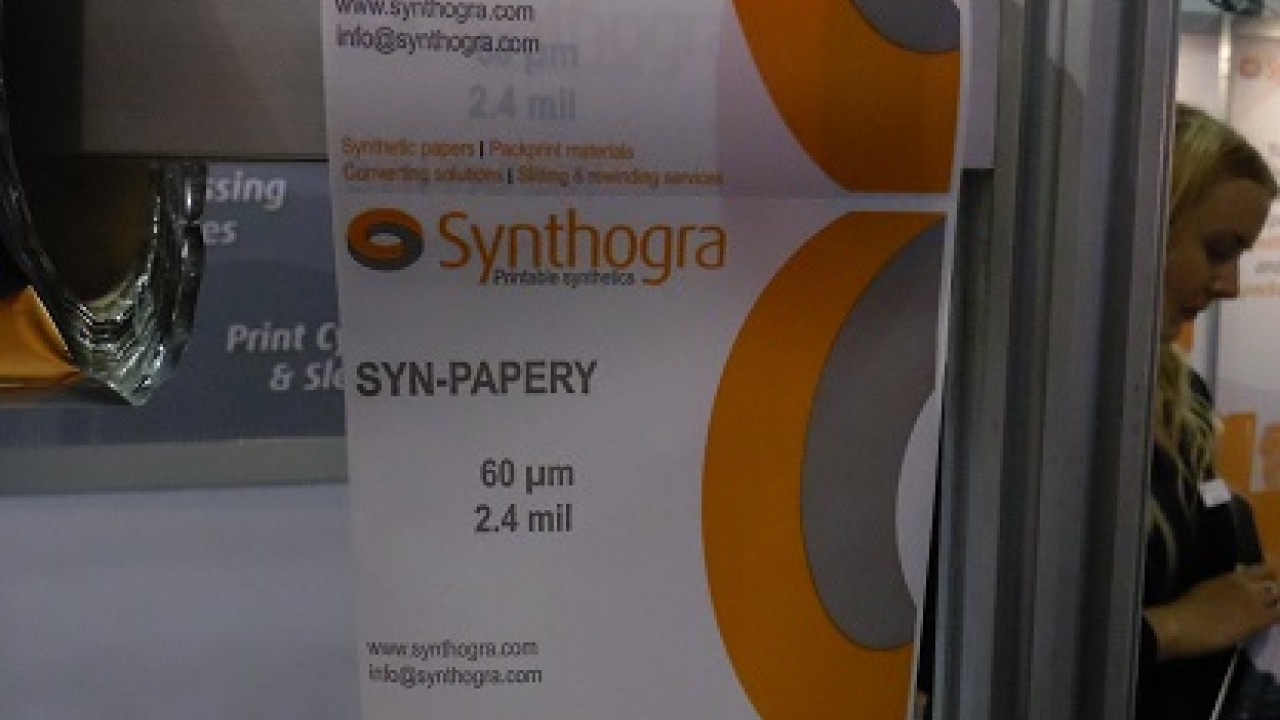Synthogra has used the exposure this year to showcase its various products, including the Syn-Papery