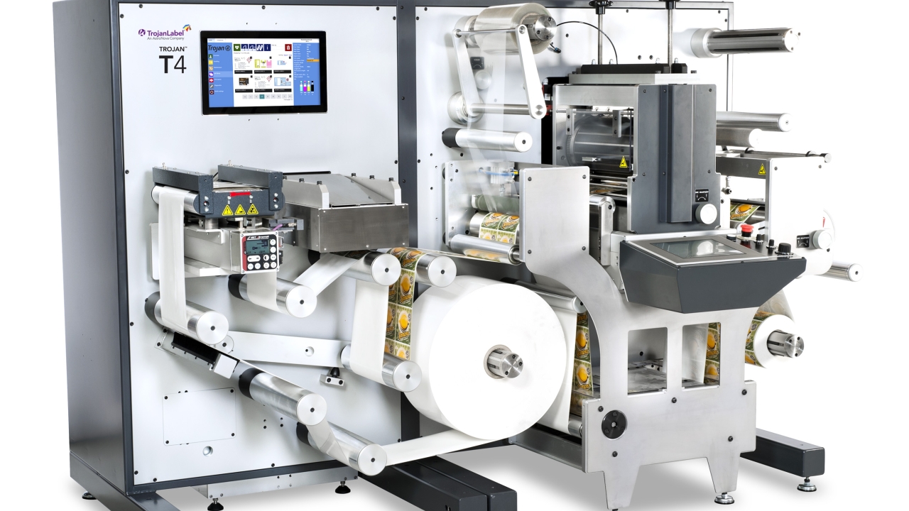T4 extends the Trojan product line into the high-production environment for professional label converting