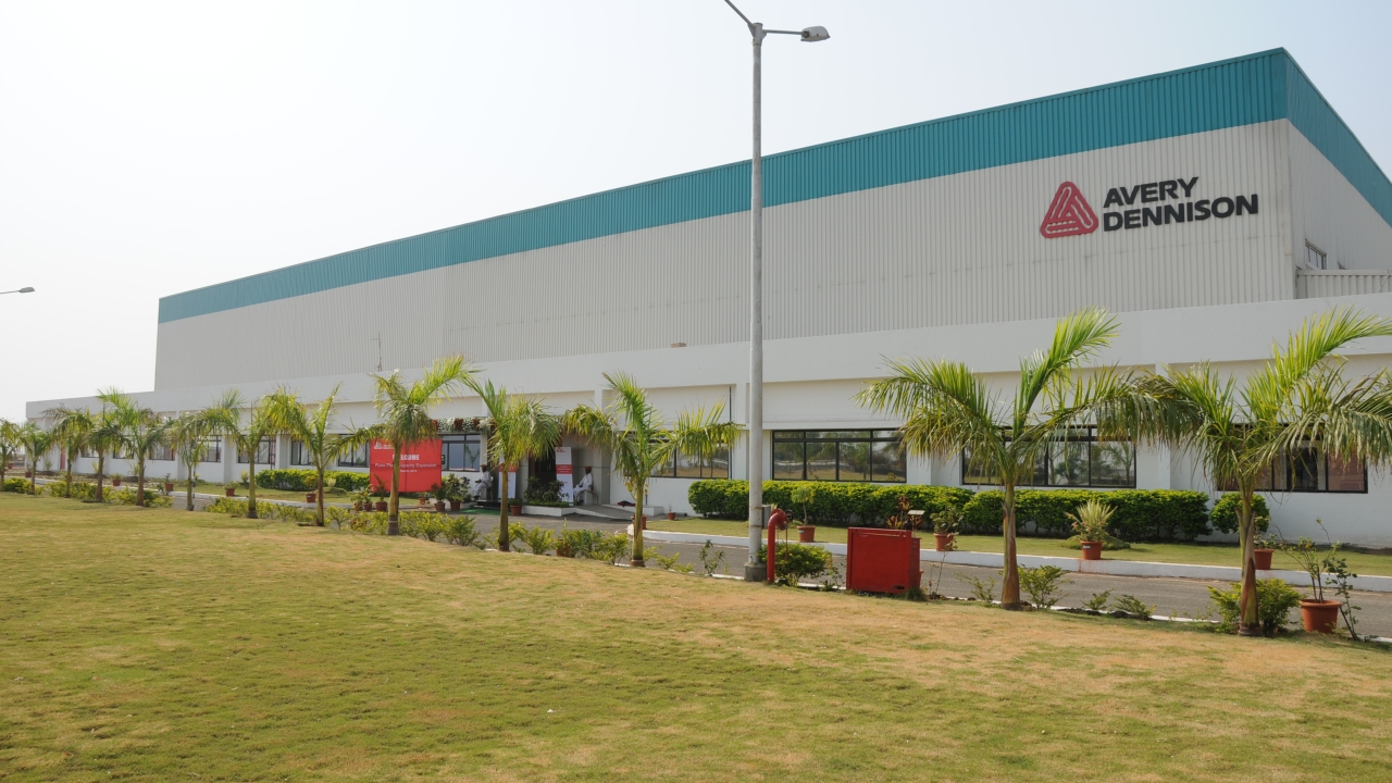 The Avery Dennison manufacturing plant in Pune, Maharashtra