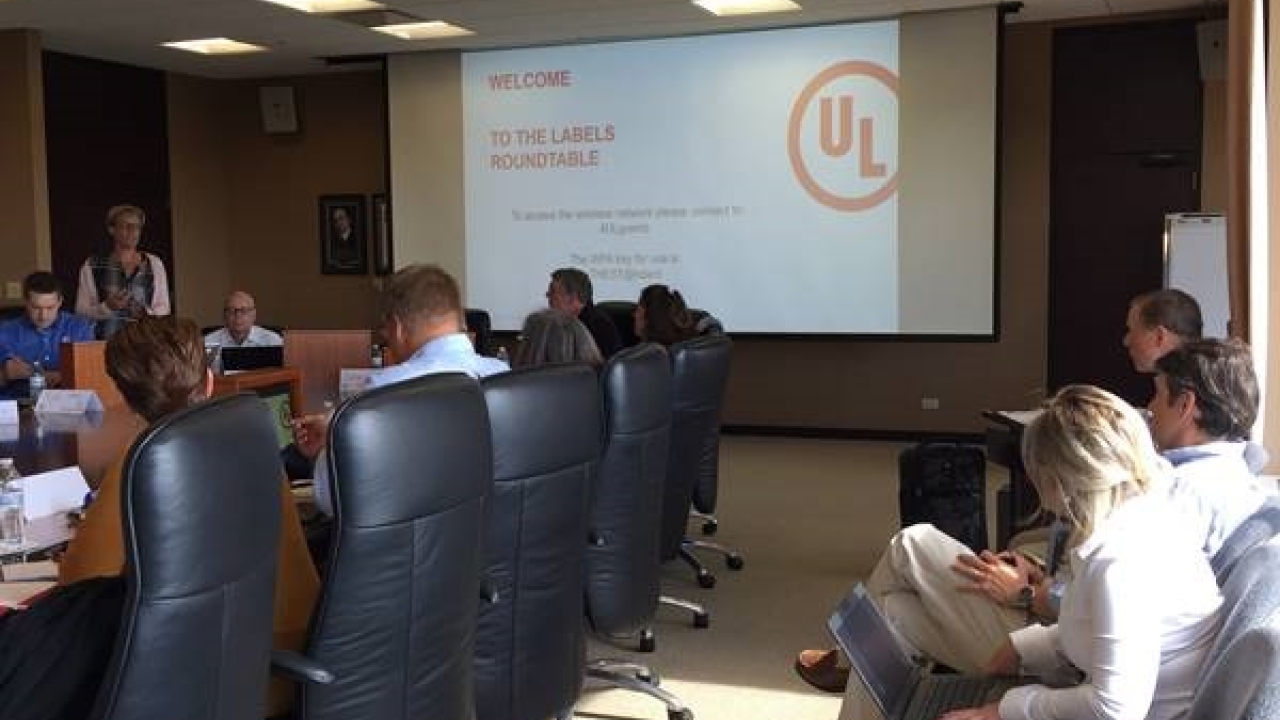 UL hosts labels standards technical panel and roundtable meeting