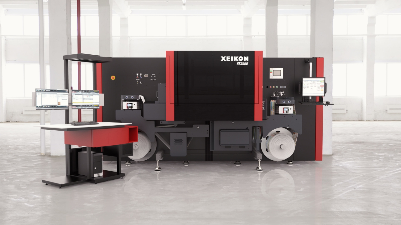 PX2000 joins PX3000 (pictured) in Xeikon's Panther series PX2000 joins PX3000 (pictured) in Xeikon's Panther series