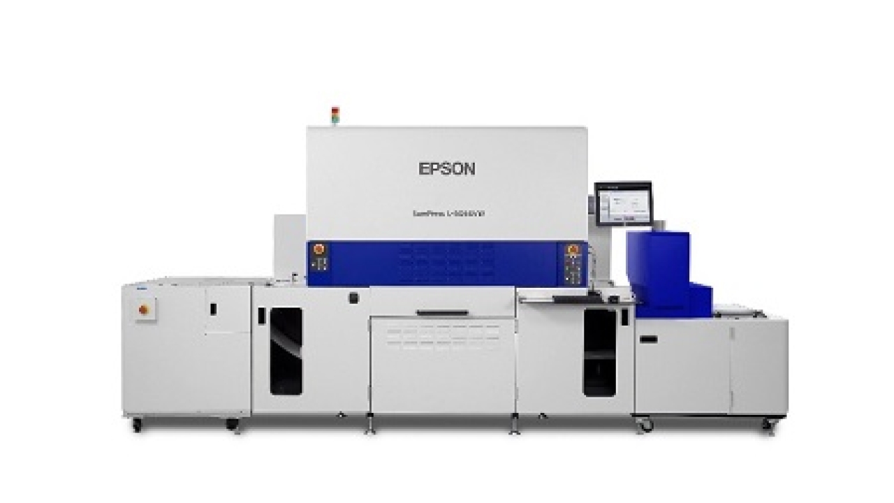 Epson reports SurePress digital label press sales