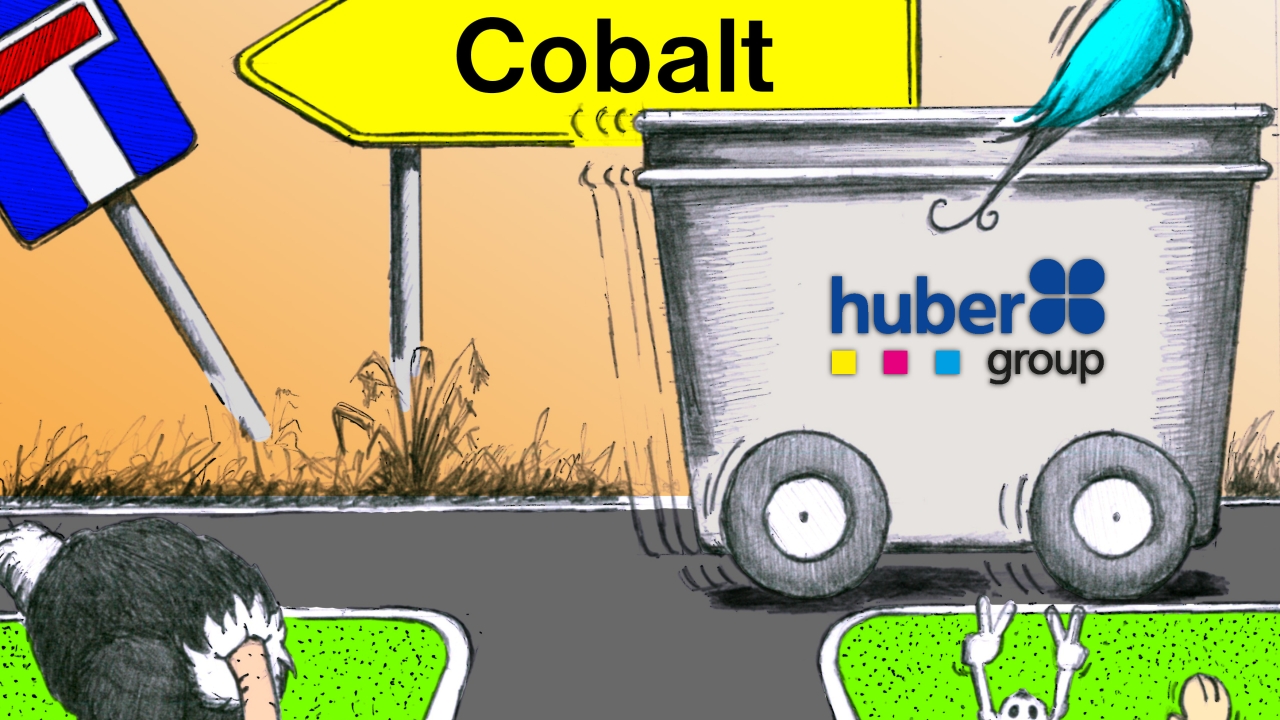 All sheet-fed offset printing inks from hubergroup will be available from now on in a cobalt-free formulation only