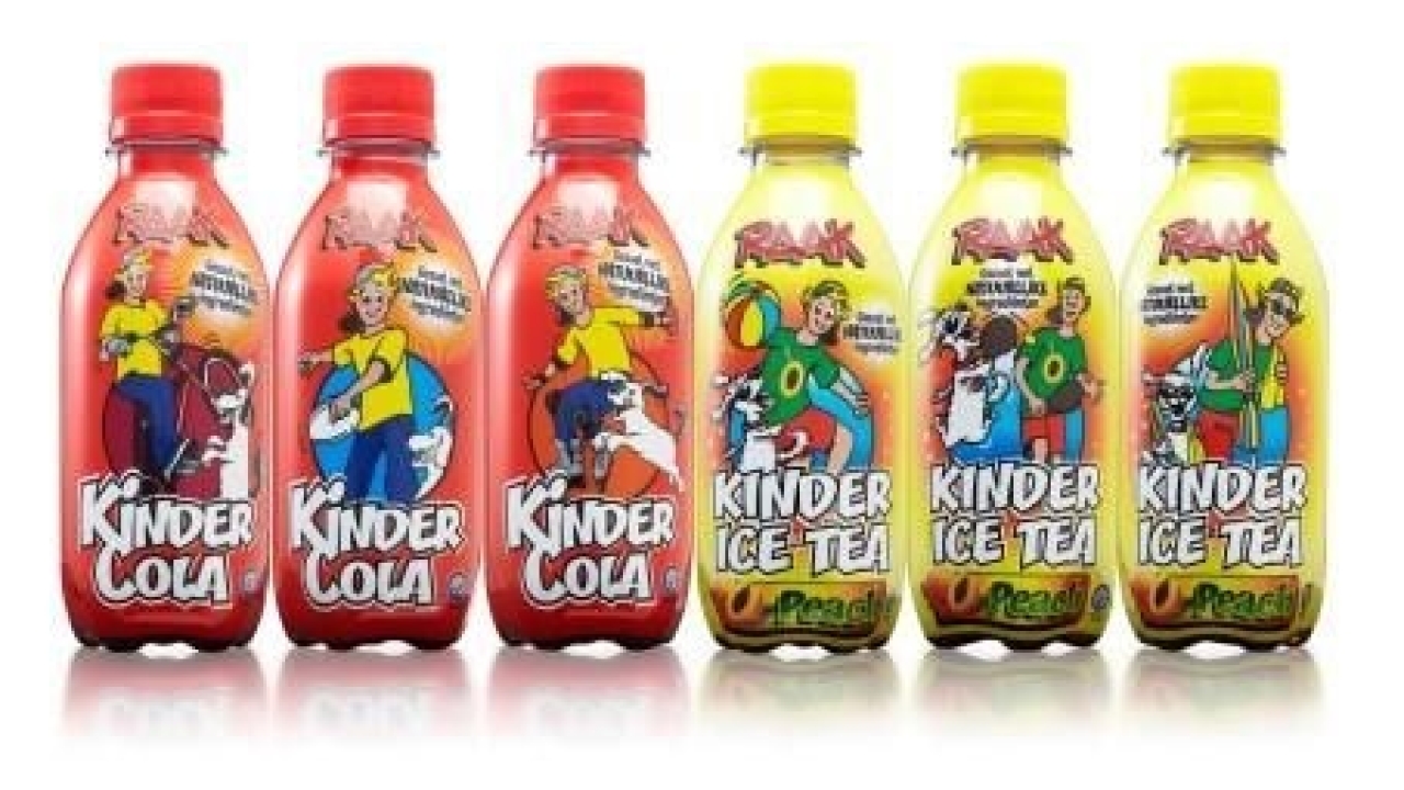 Kinder Cola changes look with shrink sleeve labels