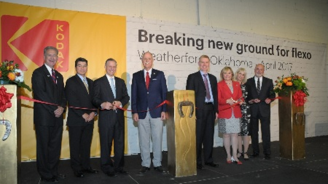 Kodak breaks ground on flexo plate facility