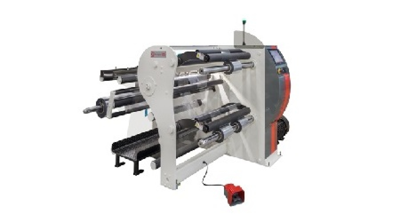 Accraply introduces compact Stanford 438 slitter rewinder