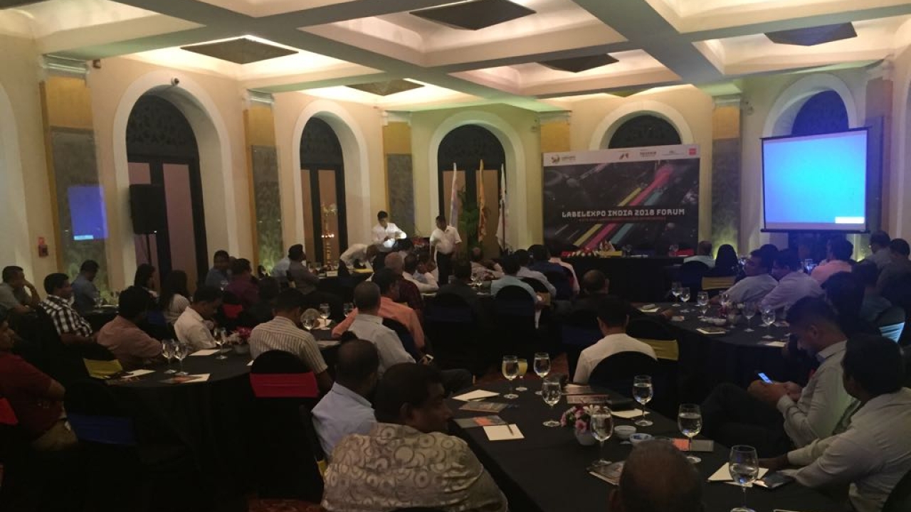 The Labelexpo India 2018 forum in Colombo, Sri Lanka, was the first of seven being staged ahead of the show, and the first of its kind to be staged overseas