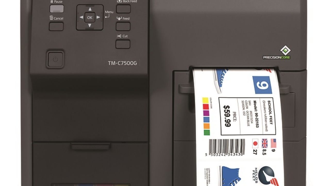 Epson has performed extensive tests of Herma self-adhesive materials with its ColorWorks C7500 and C7500G water-based inkjet color label printers