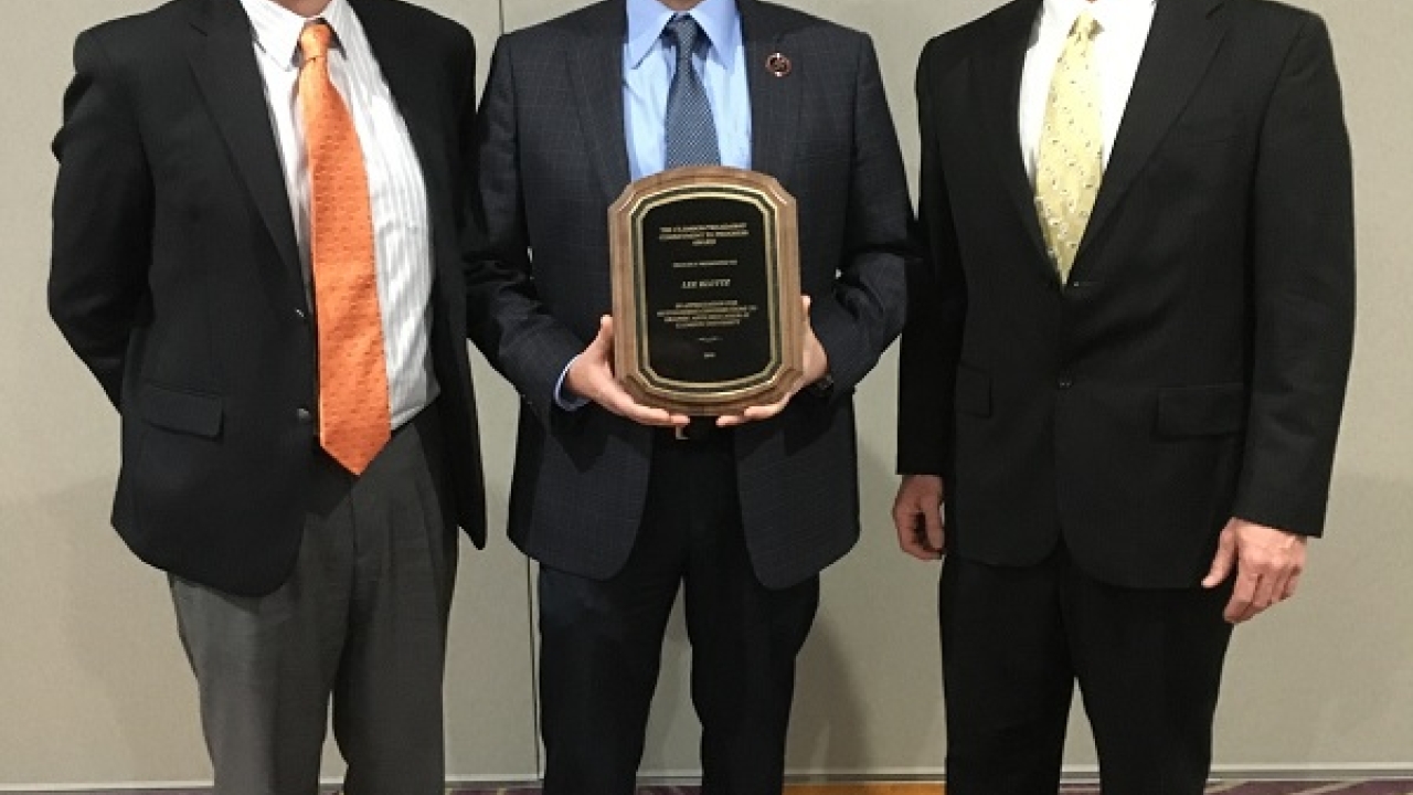 Harper Corporation president honored by Clemson