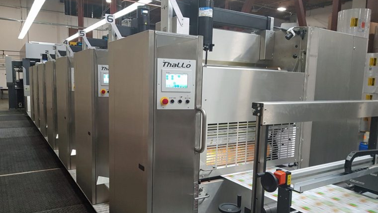Lithotype has successfully commissioned the first Contiweb Thallo press in North America Lithotype has successfully commissioned the first Contiweb Thallo press in North America