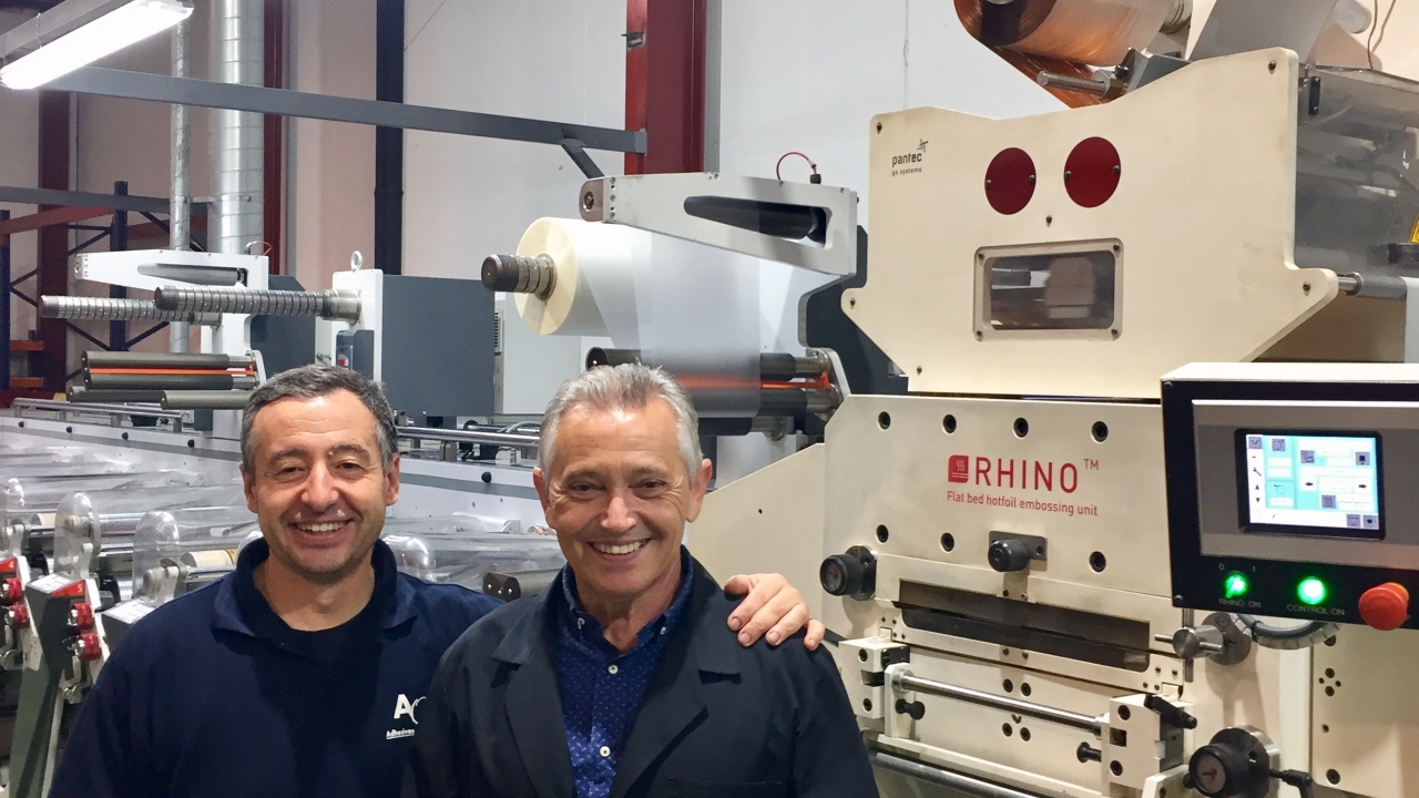 L-R: Manuel Mateo, head of production; Pedro Orcajada, owner and founder