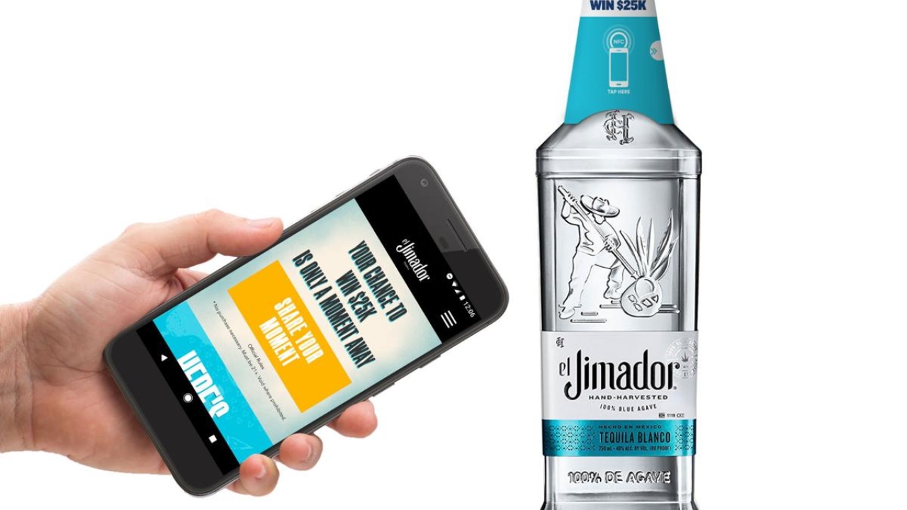 Tequila brand chooses Thinfilm NFC for mobile marketing campaign