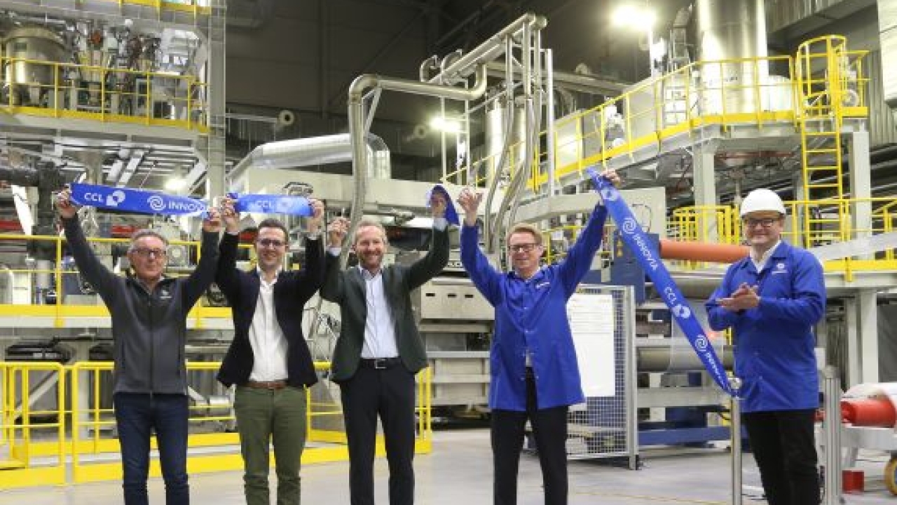 Innovia Films (Innovia) has opened of a new 6.2-meter multi-layer co-extrusion line at its site in Płock, Poland. The state-of-the-art line will be dedicated to manufacture low-density polyolefin shrink film for shrink sleeve labels and tamper evident applications.