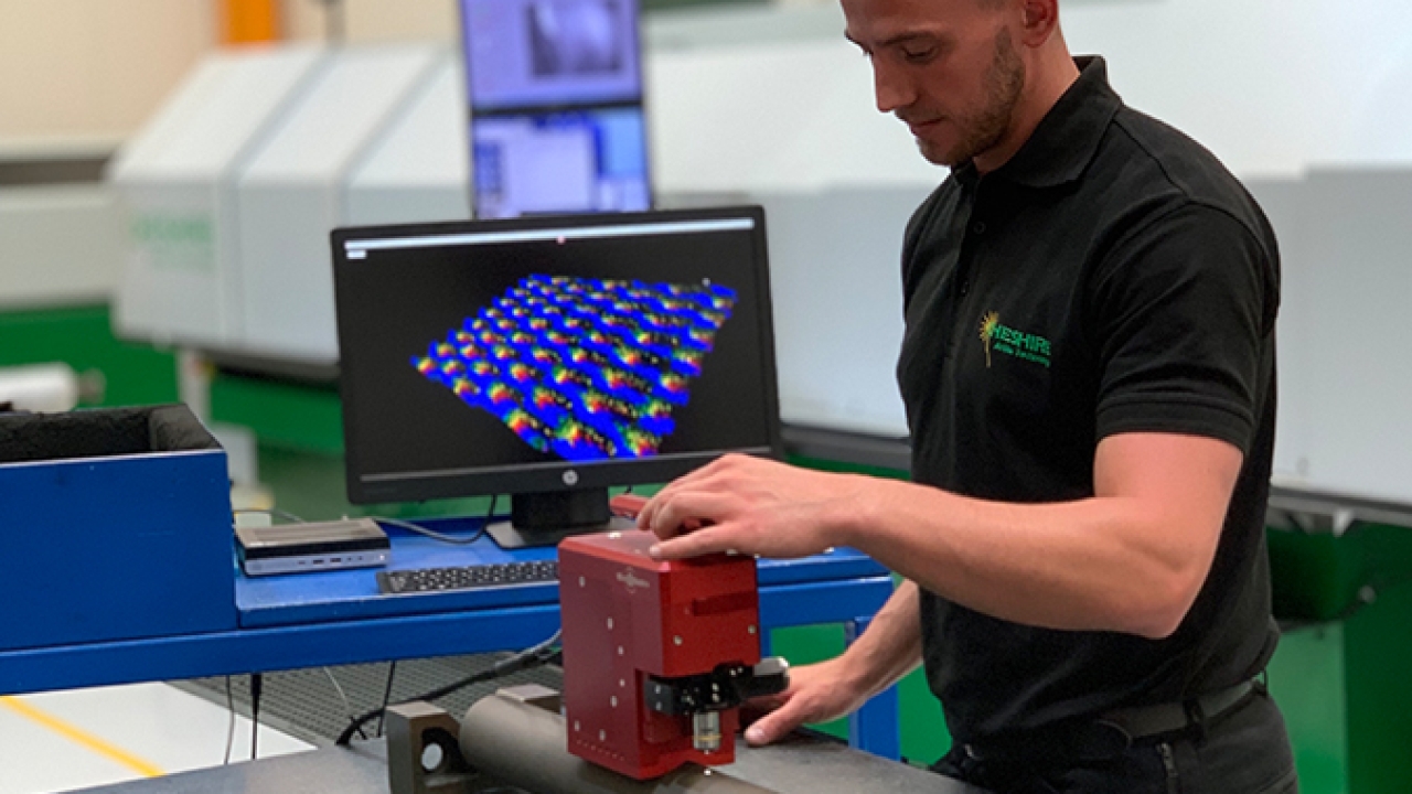 Cheshire Anilox Technology has invested in interferometry systems by Microdynamics Cheshire Anilox Technology has invested in interferometry systems by Microdynamics