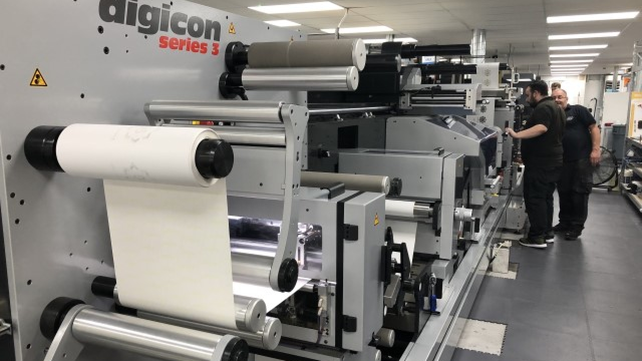 Installation of the two new Digicon Series 3 finishing lines took place across July, with training and testing