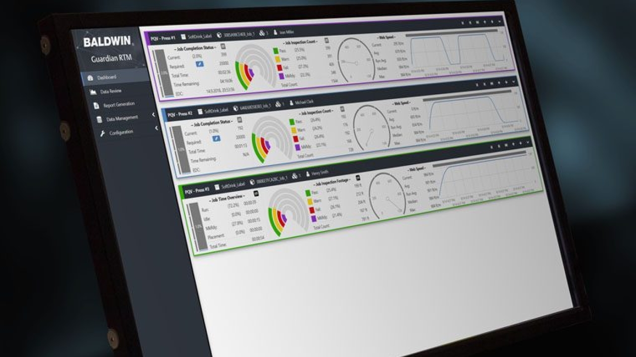 Baldwin unites former PC Industries, QuadTech and Web Printing Controls.