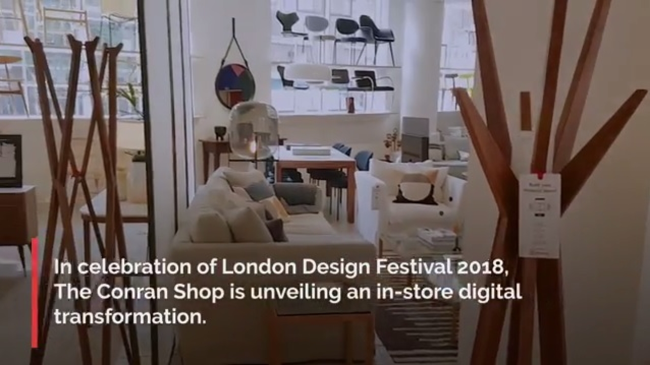 The Conran Shop and Pinterest collaborate with NFC tags