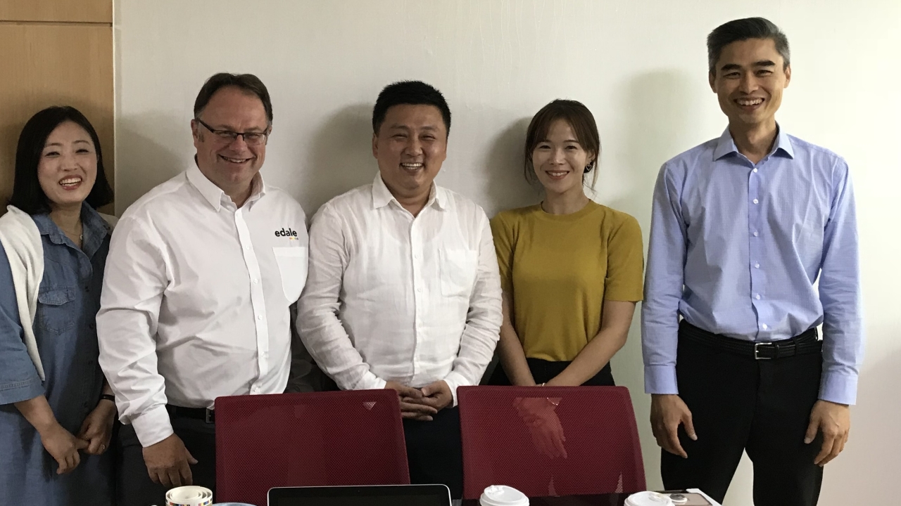 Edale has named LnS International as its new agent in South Korea