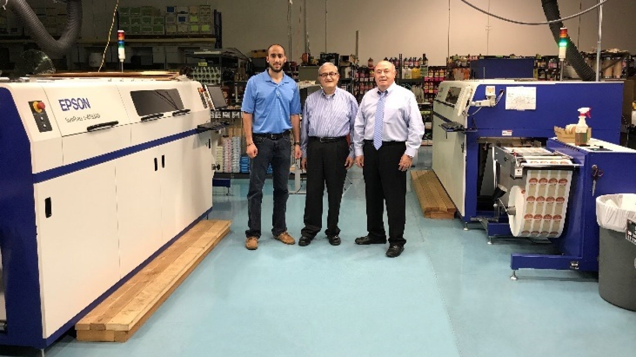 SixB Labels installs second Epson SurePress L-4033AW digital label press SixB Labels installs second Epson SurePress L-4033AW digital label press