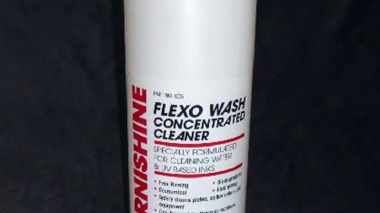 Burnishine Products releases flexo cleaner Burnishine Products releases flexo cleaner