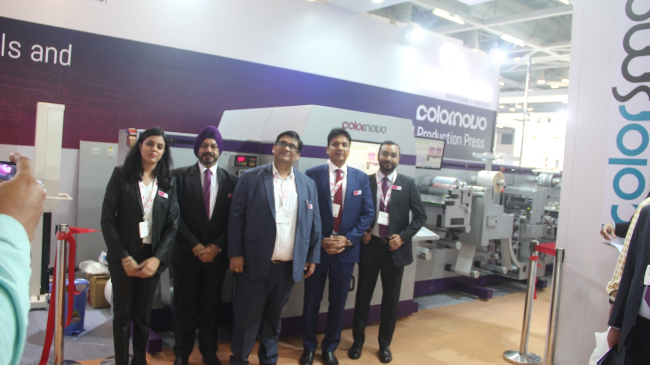 Monotech Systems secures 10 sales at Labelexpo India 2018