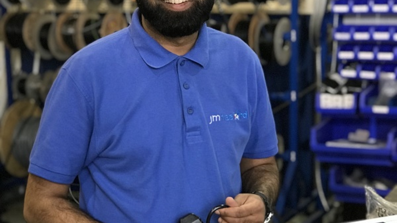 Osama Ismail is covering global territories in his role as service engineer