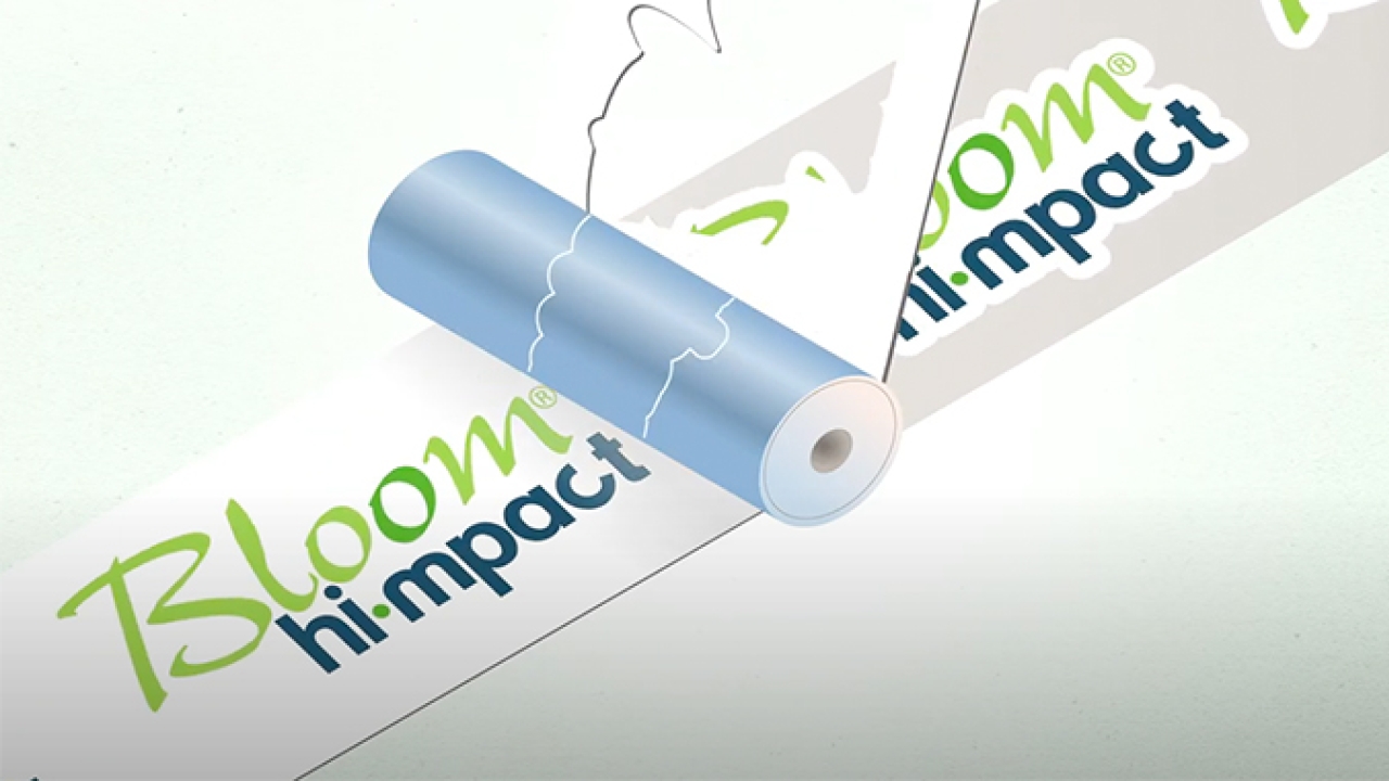 Mactac introduces Bloom hi.impact, a new ultra-thin liner developed to reduce labeling industry environmental impact