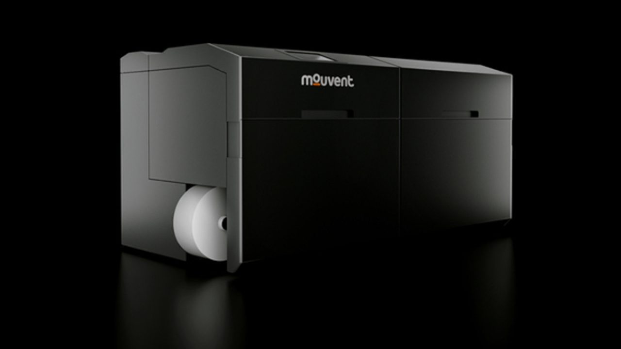 The LB701-UV is the smallest label printer within the Mouvent range The LB701-UV is the smallest label printer within the Mouvent range