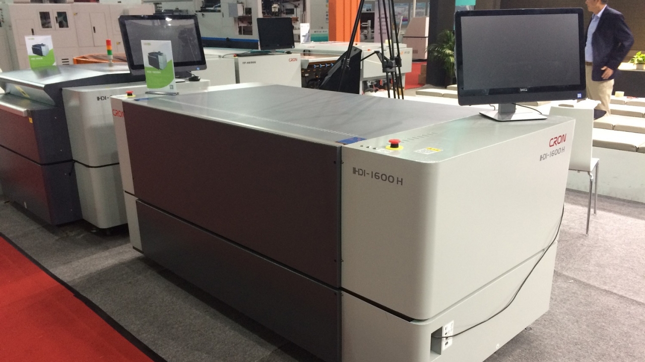 nVIUS Graphics upgrades flexo platemaking with Cron-ECRM HDI 1600 H