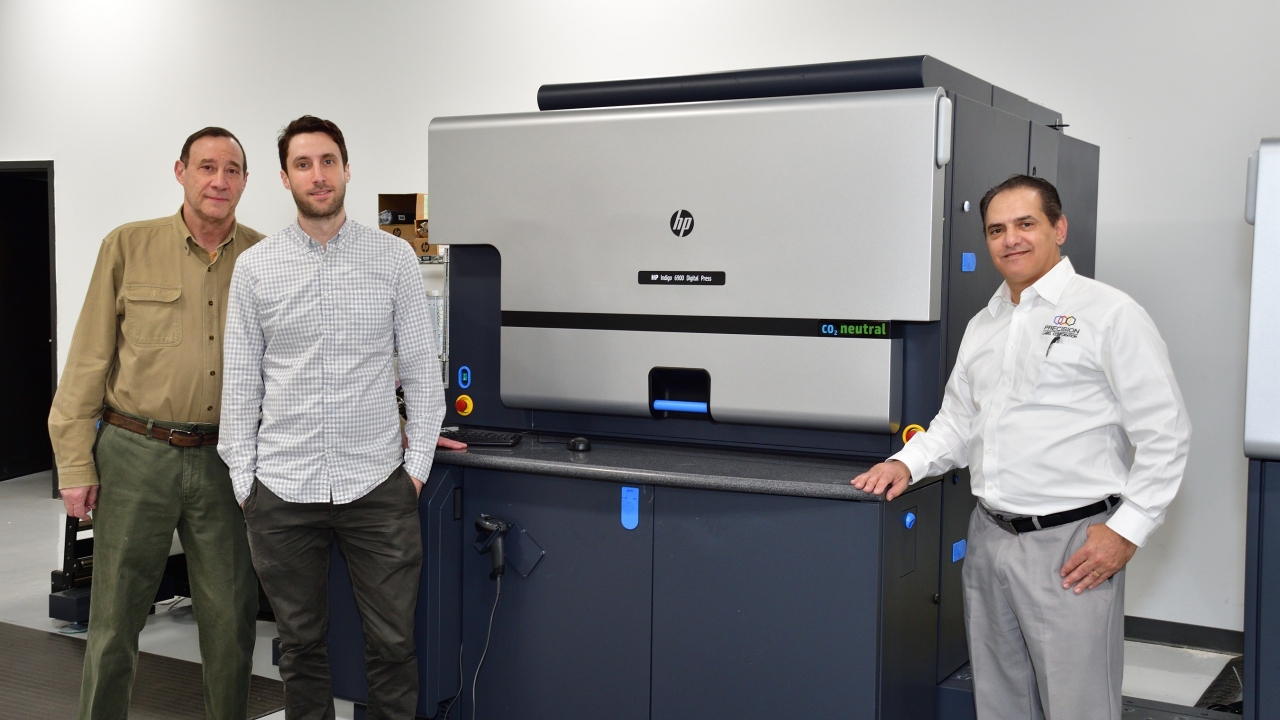 Precision Label launches digital silver ink production with new HP Indigo 6900 press Precision Label launches digital silver ink production with new HP Indigo 6900 press
