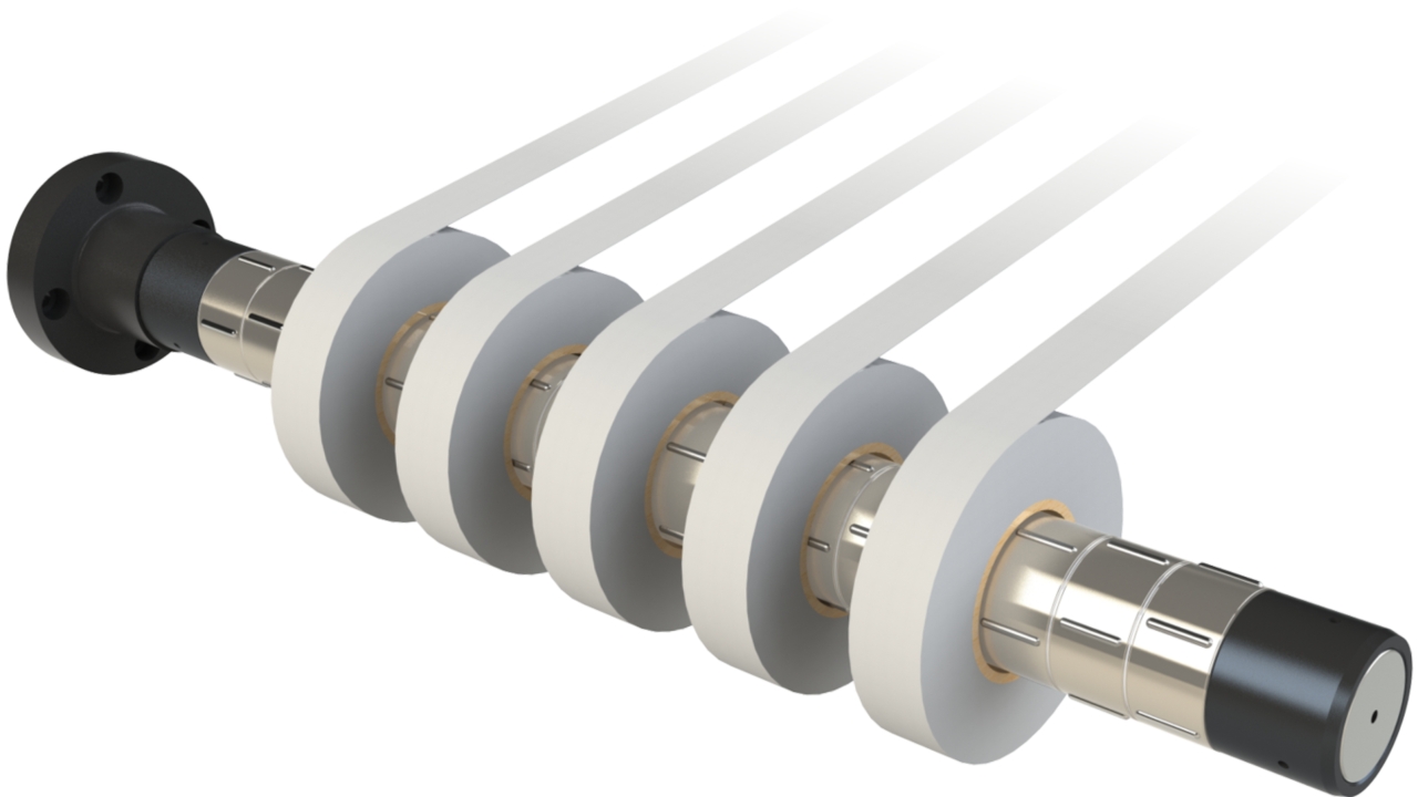 At the upcoming ICE Europe 2019 exhibition, Re SpA will debut new friction shafts designed to provide accurate post-cutting control on slitter rewinders Re adds friction shafts