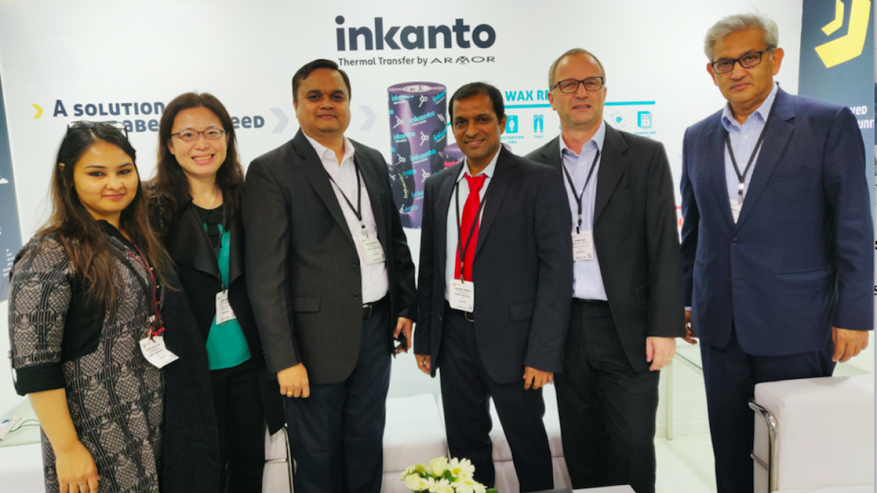 Armor and ADIKC teams at Labelexpo India 2018